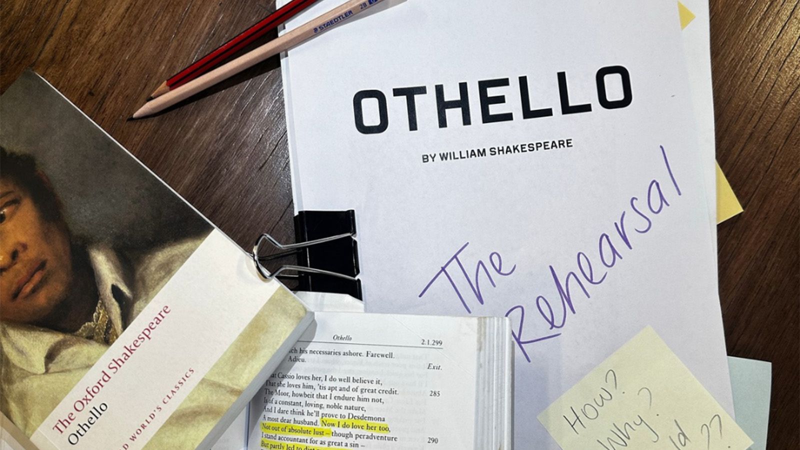  Othello: The Rehearsal | The Players 